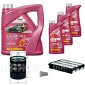 MAHLE Inspektionspaket 7 L MANNOL Legend+Ester 0W-40 für Toyota Land Cruiser