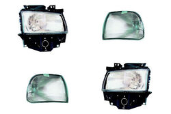 Scheinwerfer Set passend für VW Transporter T4 01/96-03 H4 links rechts Blinker