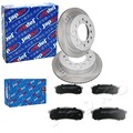 JAPKO BREMSSCHEIBEN 312mm + BELÄGE HINTEN passend für TOYOTA LAND CRUISER