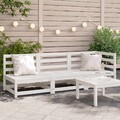 Gartenmöbel Gartensofa Sofa Hocker Sitzgruppe Garnitur Garten Lounge Set vidaXL
