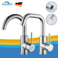 Wasserhahn Waschbecken Waschtischarmatur Einhandmischer Mischbatterie für Bad