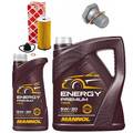 Motoröl Filter Set MANNOL 5W-30 API SN 6 Liter + Schraube für BMW 2er X1 Mini