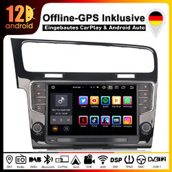 Android Auto 13 CarPlay Autoradio für VW Golf VII Golf 7 GPS Navi BT DAB+ Kamera