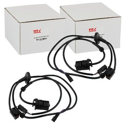2x NTY ABS-SENSOR RADDREHZAL HINTEN passend für SKODA SUPERB VW PASSAT | HCA-VW-
