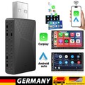 2 in 1 Wireless CarPlay Adapter USB BT Dongle Box Für Apple CarPlay Android Auto