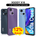 2025 16GB Dual SIM Handy Android 6,52" 4G Smartphone Ohne Vertrag Octa Core GPS
