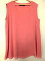hochwertige doppellagige Luxus SALLIE SAHNE Bluse Gr. XL / 46 rosa