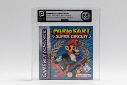 Nintendo Game Boy Advance - Mario Kart: Super Circuit SEALED - PIXEL GRADING 85
