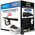 Anhängerkupplung abnehmbar für FORD Tourneo Connect +E-Satz (AHK+ES) kpl. NEU