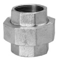 Hermann Schmidt Verschraubung 330 DN 25, 1", flansch dichtend, IG/IG, verzinkt