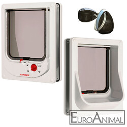 Katzenklappe Hundeklappe Katzentür S-XL Hundetür Haustierklappe 2-Wege / 4-Wege