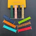 Luxury Leather Band Strap For iwatch Apple Watch Series Ultra 2 9 8 7 6 5 4 SE
