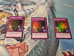 3x Yugioh Dimensional Barrier RA01-EN072 Super Rare 1st NEAR MINT AMERICAN