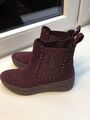 Tamaris, Damenschuhe, Stiefeletten Größe 39, Weinrot, Neu, bitte lesen 