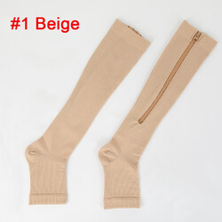 Kompressionsstrümpfe Kniesocken Stützstrümpfe Thrombose Socks Mit Reißverschluss