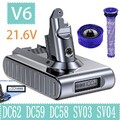 9500mAh Akku Für DYSON V6 DC59 DC62 DC61 DC58 SV03 SV04 LED-Anzeige SONY CELL