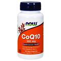 NOW FOODS, COQ10 Co-Enzym Q10 Weißdornbeere 100mg 90 Veg. Kapseln SUPER PREIS