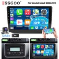 DAB+ Autoradio Android 13 Carplay Für Skoda Fabia II 2008-2013 GPS RDS KAM 2+64G