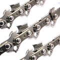 3x Sägekette Kette 25cm Halbmeißel 40TG 3/8 LP 1,1mm für Einhell GE-LC 18/25 Li