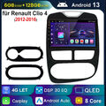 10" Android 13 6+128G Autoradio GPS Nav DAB WIFI BT Für Renault Clio 4 2012-2016