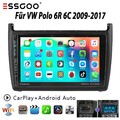 Für VW Polo 6R 6C 9N 2008-2015 Autoradio Android 14 Carplay BT GPS Navi 1+32G FM