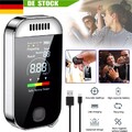 Alkoholtester Promilletester LCD-Anzeige Alcohol Tester Polizeigenau Mundstücke