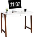 Schreibtisch Computertisch Bürotisch Schminktisch mit Schublade 106x50x75,5cm
