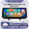 12,3" Android 13 Autoradio für BMW X5 F15 X6 F16 NBT CarPlay 8-Kern 64G GPS Navi