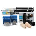 2x BILSTEIN B4 Stoßdämpfer B1 Dreckschutz Domlager für VW GOLF 4 Variant hinten