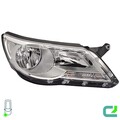 Hauptscheinwerfer rechts Halogen PY21W HELLA für VW Tiguan (5N_)