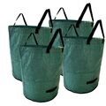 Gartenabfallsack 4er Set 272l Laubsack Rasensack Gartensack für Gartenabfälle