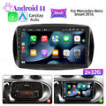 Android Carplay Autoradio Für Smart Forfour Fortwo 453 Autoradio GPS Navi BT DAB
