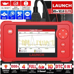 Launch CRP123 V2.0 VII+ KFZ Diagnosegerät Auto OBD2 Scanner Fehler Auslesegerät