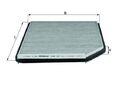 MAHLE (LAK 23) Innenraumfilter, Pollenfilter, Mikrofilter für RENAULT