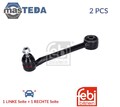 181028 LINKS RECHTS QUERLENKER SATZ HINTEN NIEDRIGER VORNE FEBI BILSTEIN 2PCS