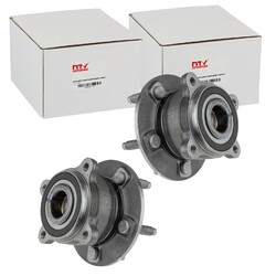 2X NTY RADLAGER-SATZ HINTEN BEIDSEITIG PASSEND FÜR CHEVROLET CRUZE OPEL ASTRA |