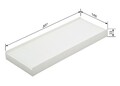 BOSCH Filter, Innenraumluft 1 987 432 017 für AUDI VW