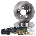 ATEC BREMSSCHEIBEN VOLL Ø230 + BREMSBELÄGE HINTEN FÜR VW NEW BEETLE 9C 1Y