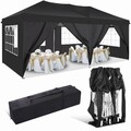 Falt Pavillon 3x3m & 3x6m Gartenzelt Partyzelt Festzelt Faltbar und Wasserdicht