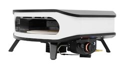 Cozze 17“ Pizzaofen mit drehbaren Pizzastein inkl. Schlauch und Regler