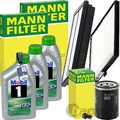 MANN INSPEKTIONSPAKET+MOBIL1 5W-30 ÖL passend für HYUNDAI i10 II  BA IA 	1.0+1.2
