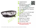 Depo Scheinwerfer für Audi A6 Allroad C7 Kombi Limo 2010-2013 Vorne Links