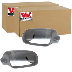 2x VAN WEZEL SPIEGELKAPPEN GRUNDIERT passend für SEAT AROSA CORDOBA IBIZA VW