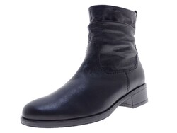 Gabor Damen Schuhe Chelsea Boots Stiefeletten Warmfutter Gr 37 Schwarz Leder