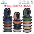 Geeetech Matte PLA Filament 1.75mm 1KG Frosted Textur PLA für 3D Drucker