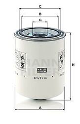 MANN-FILTER W 1374/9 Filter, Arbeitshydraulik