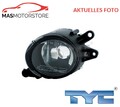 NEBELSCHEINWERFER LINKS TYC 19-0228-01-2 P FÜR AUDI A4,B7,B6