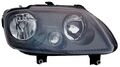 Scheinwerfer rechts für VW CADDY 2K + TOURAN 1T Halogen H1 H7 Schwarz + LWR
