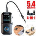 Bluetooth 5.4 Sender-Empfänger 4in1 Wireless Audio 3.5mm Aux Auto Adapter