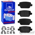 ATE BREMSBELÄGE HINTEN passend für FORD MONDEO 4 GALAXY KUGA 1 S-MAX FOCUS 2 RS